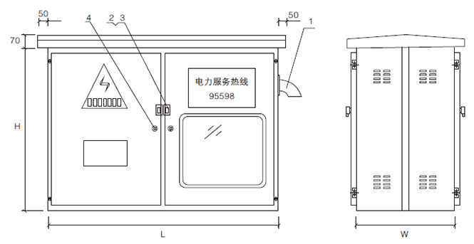 JP系列戶外綜合配電箱主回路方案圖3