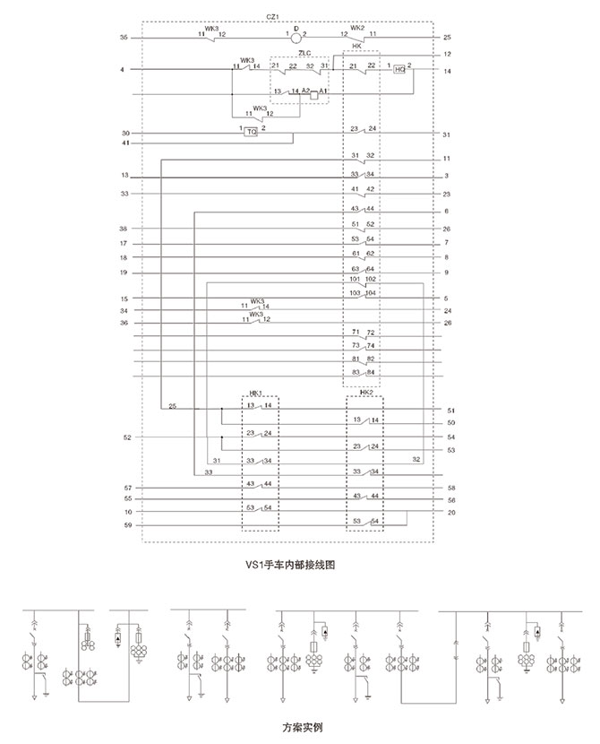 VS1-24型戶內高壓真空斷路器型號含義